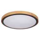 Globo 41764-24 LED stropní svítidlo Bruno 1x24W | 1000lm | 3000-4500-6000K - opál, černá, hnědá