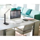 Globo 58400S LED stolní svítidlo Bulla 1x6W | 350lm | 3000-4500-6000K - stmívatelná, USB, dotykový spínač, černá