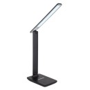 Globo 58400S LED stolní svítidlo Bulla 1x6W | 350lm | 3000-4500-6000K - stmívatelná, USB, dotykový spínač, černá