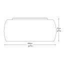 Zuma Line C0076-06X-F4FZ přisazené stropní svítidlo Crystal | 40W G9