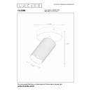 Lucide L099390130 bodové stropní svítidlo CLUBS GU10