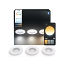 Philips Hue  8721103073020 LED sada zápustných svítidel Adore  | 4W GU10 | 350lm | 2200-6500K | stmívač | bílá