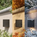 Philips 8721103104830 LED venkovní nástěnné svítidlo Zyra  | 4W integrovaný LED zdroj | 800lm | 2700K | antracit