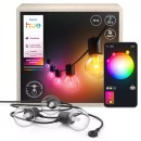 Philips Hue  8721103062857 LED venkovní závěsný řetěz prodloužení bez zdroje | 13W integrovaný LED zdroj | rgb - barevné | stmívač | černá