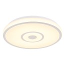 Globo 48580R LED přisazené stropní svítidlo CALLIE | 24W integrovaný LED zdroj | 1500lm | 3000/4000/6000K | bílá