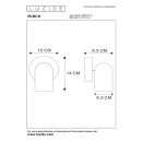Lucide L139580131 bodové stropní svítidlo PUNCH GU10