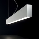 Ideal Lux 137995 LED závěsné stropní svítidlo Club - hliník