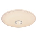 Globo 41386-30RGBSH LED stropní svítidlo Connor 1x30W | 2400lm | 3000-6000K | RGB - smart light, dálkové ovládání, stmívatelné, noční režim, paměťová funkce, časoač, třpytivý efekt, bílá
