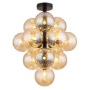 Globo 56146D LED přisazené stropní svítidlo CONOR  integrovaný LED zdroj | černá