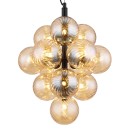 Globo 56146H LED závěsné stropní svítidlo CONOR integrovaný LED zdroj | černá