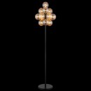 Globo 56146S LED stojací lampa CONOR integrovaný LED zdroj | s vypínačem | černá