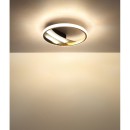 Globo 48493-12 LED přisazené stropní svítidlo CONSTANCE  | 12W integrovaný LED zdroj | 870lm | 3000/4000/6000K | zlatá