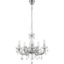 Globo 63116-5 závěsné stropní svítidlo Cumbra II 5x40W | E14 - průhledná