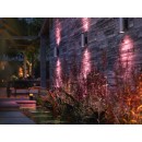 Philips Hue 17463/47/P7 venkovní nástěnné svítidlo Appear 2x8W | 1200lm | 2000-6500K | RGB | IP44 - White and Color Ambiance, nerez