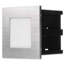 Emos ZC0109 LED venkovní zápustné svítidlo 1x1,5W | 75lm | 3000K | IP65 - teplá bílá, nerez