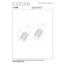 Lucide L099390231 bodové stropní svítidlo CLUBS GU10