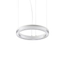 Ideal lux 343402 LED závěsné stropní svítidlo CROWN  | 21W integrovaný LED zdroj | 1620lm | 3000K | na lanku | bílá