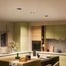 Philips 8721103038074 LED zápustné svítidlo Cilantro set 3ks | 5W integrovaný LED zdroj | 550lm | 4000K | černá