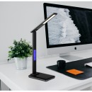 Globo 58484 LED stolní lampička DARNELL | 5W integrovaný LED zdroj | 200lm | 3000/4500/6500K | s vypínačem | černá