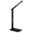 Globo 58484 LED stolní lampička DARNELL | 5W integrovaný LED zdroj | 200lm | 3000/4500/6500K | s vypínačem | černá