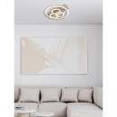 Globo 48040-40SA LED přisazené stropní svítidlo DARRYL  | 40W integrovaný LED zdroj | 2095lm | 3000/4000/6000K | béžová
