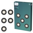 Philips 8721103037152 sada zápustných svítidel Peridot GU10 | černá