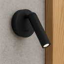 Italux WL-64834-1-BK LED bodové nástěnné svítidlo Carda | 3W LED | 164lm | 3000K