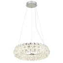 Globo 64140H LED závěsné stropní svítidlo DIANN  | 50W integrovaný LED zdroj | 4460lm | 4000K | chrom