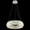 Globo 64140H LED závěsné stropní svítidlo DIANN  | 50W integrovaný LED zdroj | 4460lm | 4000K | chrom