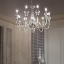 Ideal Lux 044392 nástěnné svítidlo Doge 2x40W|E14 - čirá