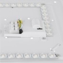 Globo 41548-24 LED přisazené stropní svítidlo DONTE | 24W integrovaný LED zdroj | 1720lm | 3000/4200/6400K | bílá
