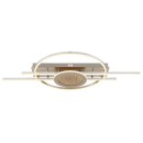 Globo 68267-40 LED přisazené stropní svítidlo DONTE  | 40W integrovaný LED zdroj | 3033lm | 3000K | béžová