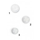 Ideal Lux 020891 přisazené nástěnné svítidlo Dony 2x60W | E27 - bílá