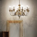 závěsné stropní svítidlo Ideal lux Dora SP3 3x40W E14  - rustikální monumentální serie
