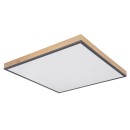 Globo 416080WD3 LED stropní svítidlo Doro 1x36W | 2250lm | 3000K - hnědá, černá, opál