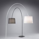 Ideal Lux 095127 stojací lampa Dorsale 1x60W | E27 - bílá
