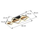 Globo GLB67288D1 LED přisazené stropní svítidlo DUSTIN  | 29W integrovaný LED zdroj | 1560lm | 3000K