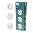 Philips 8721103036971 sada zápustných svítidel Peridot  GU10 | bílá