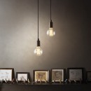 závěsné svítidlo - lustr Ideal lux EDISON Rosso 1x60W E27 - červená