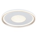 Globo 48558-60 LED přisazené stropní svítidlo EILA  | 60W integrovaný LED zdroj | 6100lm | 2700-6000K | dálkové ovládání | stmívač | bílá