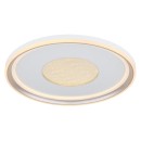 Globo 48558-60 LED přisazené stropní svítidlo EILA  | 60W integrovaný LED zdroj | 6100lm | 2700-6000K | dálkové ovládání | stmívač | bílá