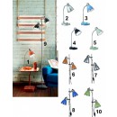 stolní lampa Ideal lux Elvis Arancione TL1 1x60W E27 - oranžová