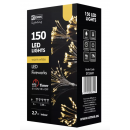 Emos ZY2353T LED vánoční girlanda nano trsy 2,7W | IP20 | 150 žárovek - teplá bílá, časovač