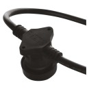Emos DCPZ01 zahradní spojovací světelný řetěz + přívodní kabel Party 7,35m 10xE27 | IP44 - max. 750W, černá