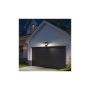 Philips 8721103105455 LED solární venkovní nástěnné svítidlo Zyren  | 25W integrovaný LED zdroj | 4000lm | 5000K | černá