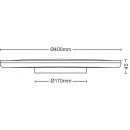 Philips 8719514431980 LED stropní svítidlo Ozziet 1x22W | 2300lm | 2700K - stmívatelné - SceneSwitch, bílá