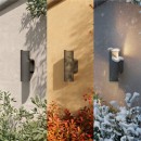 Philips 8721103104793 LED venkovní nástěnné svítidlo Fira  | 4W integrovaný LED zdroj | 800lm | 2700K | antracit