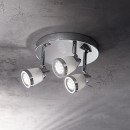Ideal Lux 094069 bodové nástěnné svítidlo Faro 1x28W|GU10 - chrom
