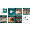 Philips 8721103131379 LED zápustné svítidlo MESON | 20W integrovaný LED zdroj | 1400lm | 3000K | černá