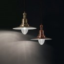 Ideal Lux 022819 závěsné stropní svítidlo Fiordi Big Alluminio 1x60W|E27 - stříbrné